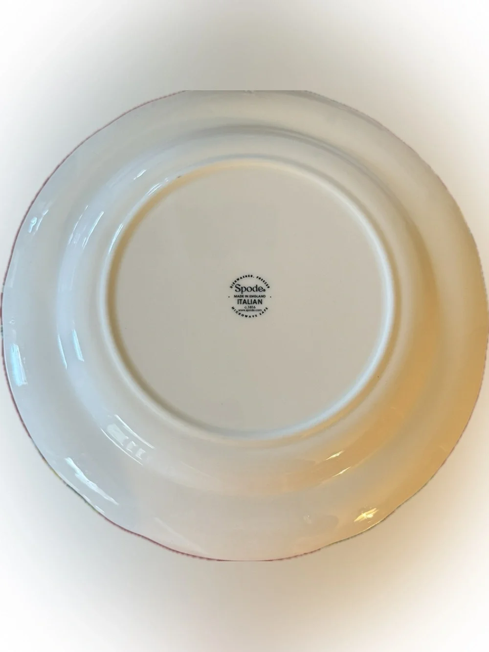 4 - Iconic Spode Blue Italian Dinner Plates first introduced in 1816.